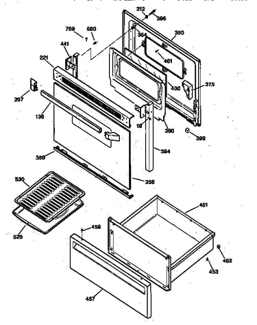 Door & drawer parts