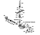 GE GSD4130Y01WW motor pump mechanism diagram
