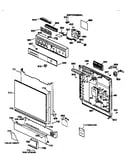Escutcheon & door assembly