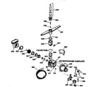 GE GSD900X-03BA motor pump mechanism diagram