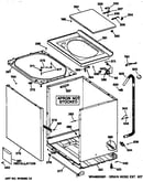 Cabinet, cover & front panel