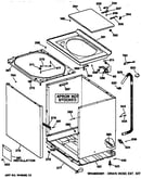 Cabinet, cover & front panel