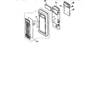 Panasonic NN-S696BA control panel diagram