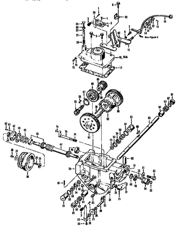 Power unit transmission assemblies