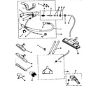 Kenmore 1758590990 hose assembly diagram