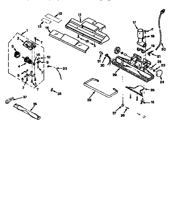 Dry power nozzle