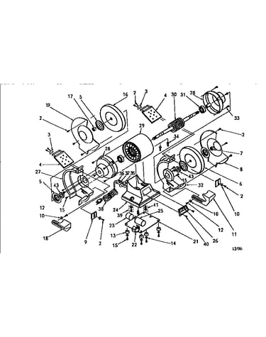 5" bench grinder