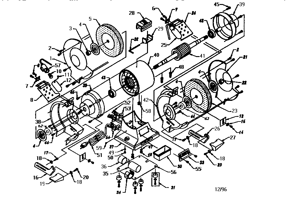 6" BENCH GRINDER