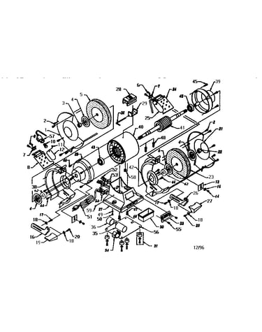 6" bench grinder