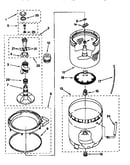 Agitator,basket,and tub