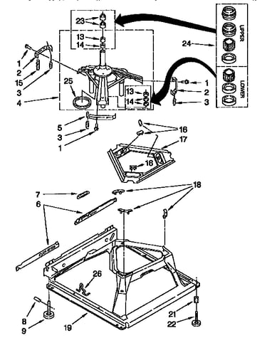 Machine base
