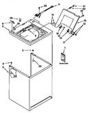 Top and cabinet