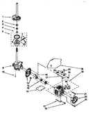 Gearcase,motor,&pump