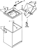 Top and cabinet