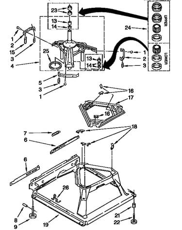 Machine base