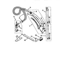 Kenmore 11632766690C hose and attachment diagram