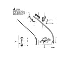 Craftsman 358798520 drive shaft and cutter head diagram