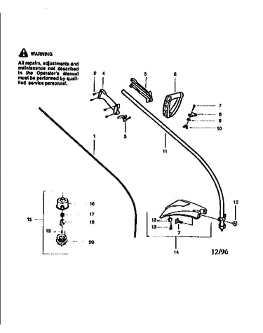 Drive shaft and cutter head