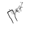 Craftsman 536797481 upper handle assembly diagram