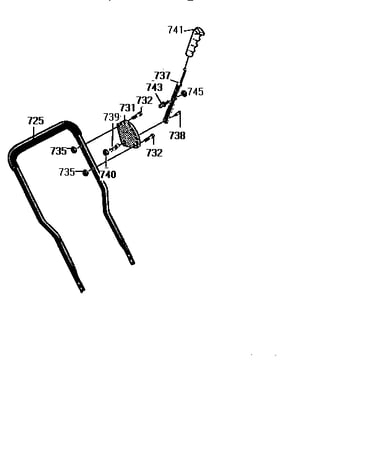Upper handle assembly