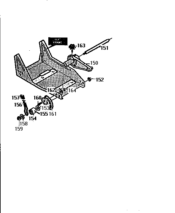 FRONT WHEEL BRACKET ASSEMBLY