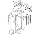 Kenmore 2539768382 cabinet parts diagram