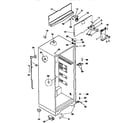 Kenmore 2539768092 cabinet parts diagram