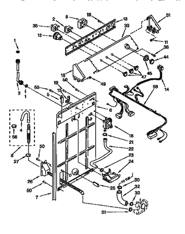 Controls and rear panel
