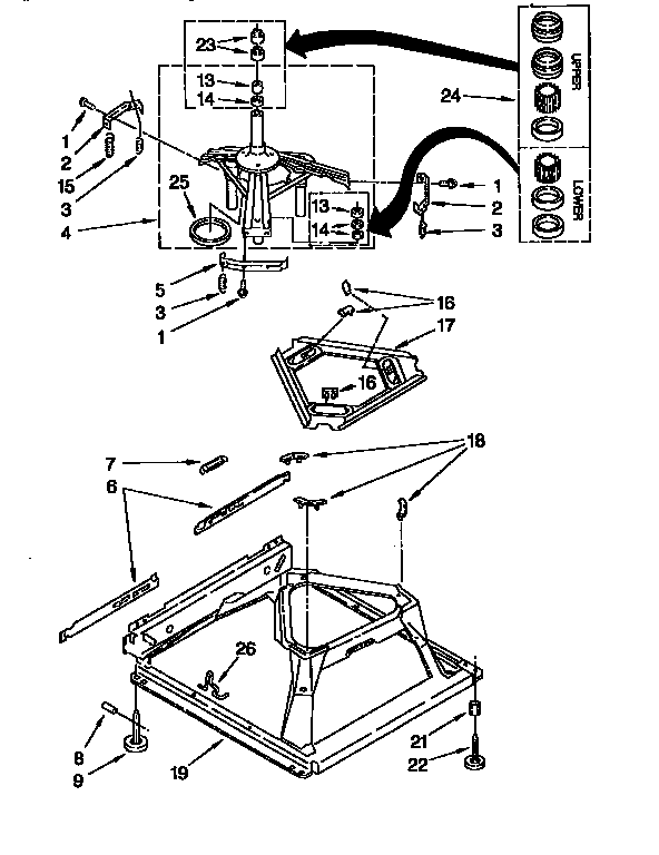 Machine base