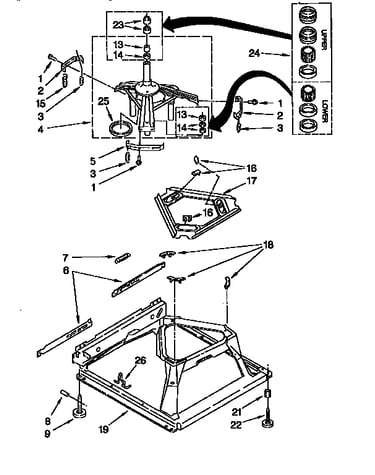 Machine base
