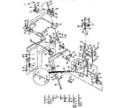 Craftsman 917250050 steering and front axle diagram