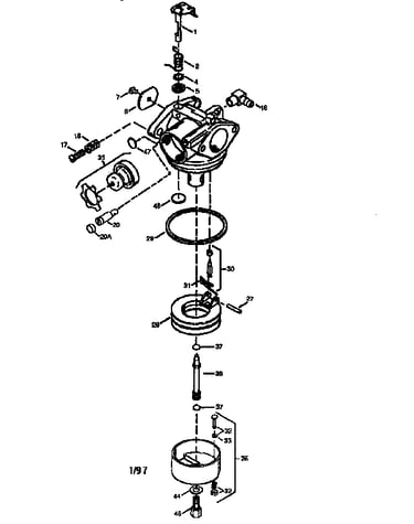 Carburetor (71/143) 640026a