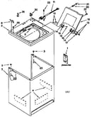 Top and cabinet