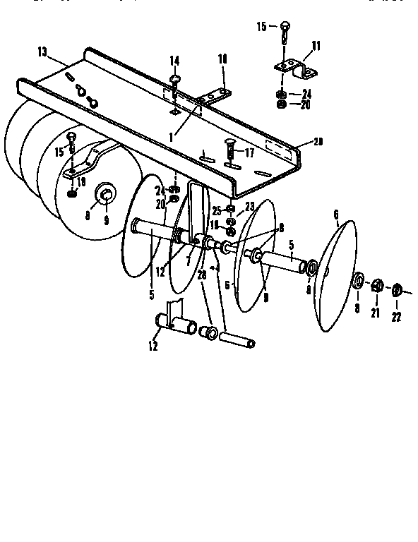Disk harrow