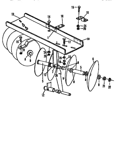 Disk harrow