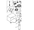 Kenmore 10677109790 optional parts (not included) diagram