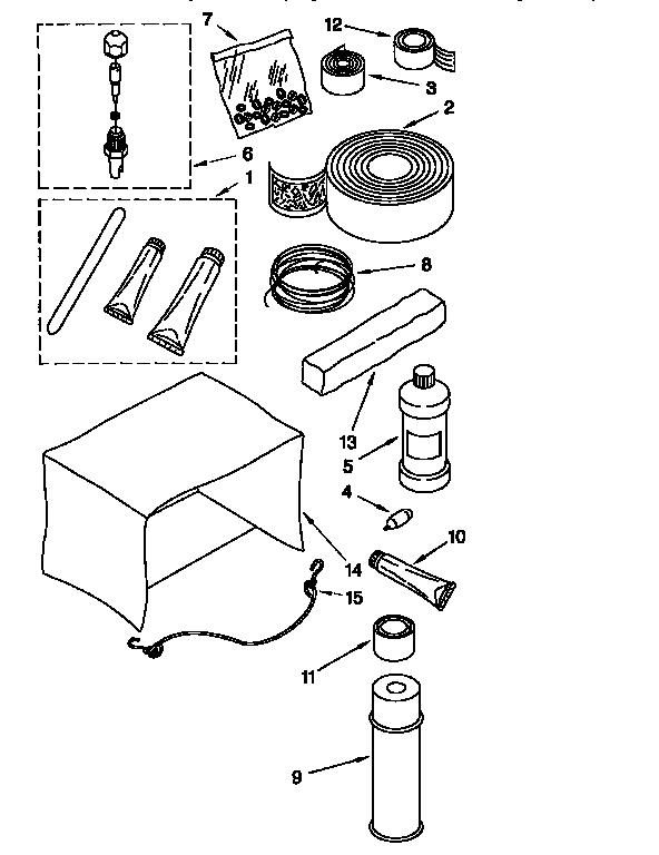 Optional parts (not included)