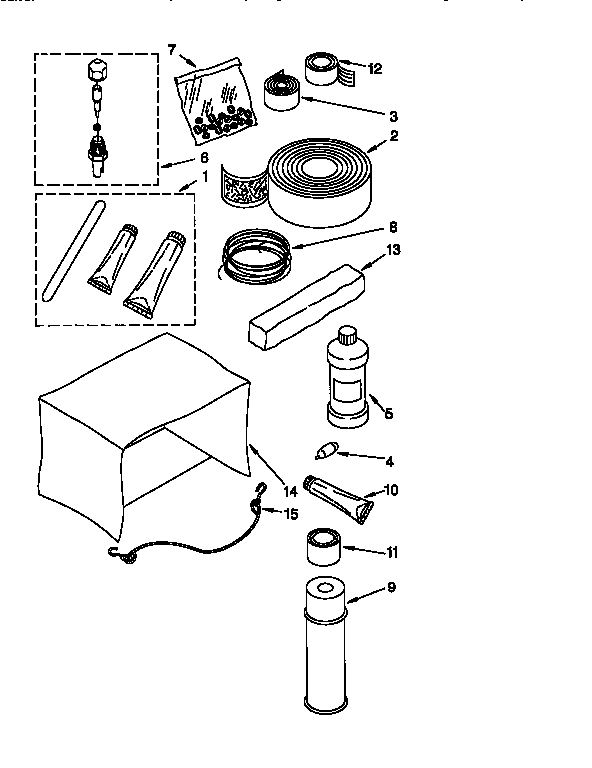 Optional parts (not included)