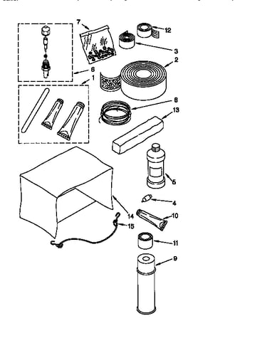 Optional parts (not included)