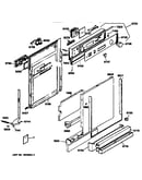 Escutcheon & door assembly