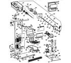 GE TFK24PRXCWW freezer section diagram