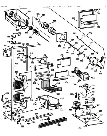 Freezer section