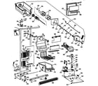 GE TFK27PFXCBB freezer section diagram