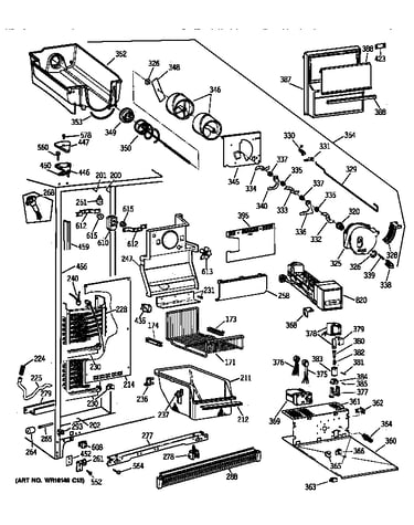 Freezer section