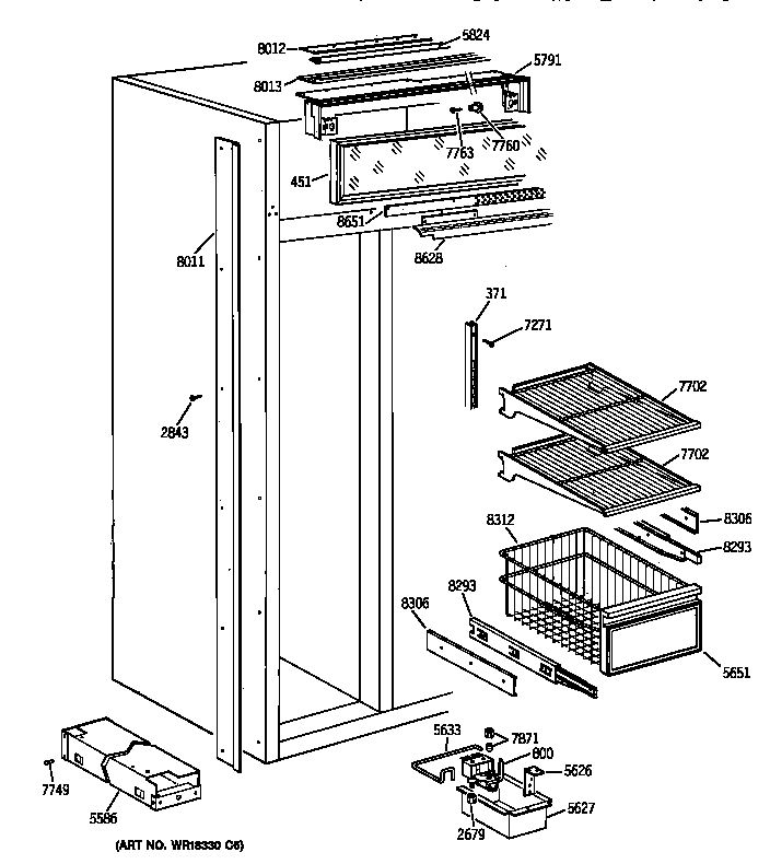 Freezer section