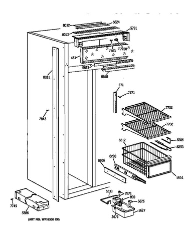 Freezer section