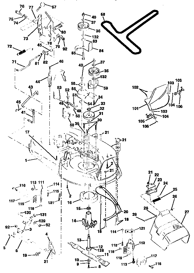 Mower deck