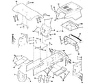 Craftsman 917258070 chassis and enclosures diagram