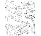 Craftsman 917258110 chassis and enclosures diagram