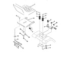 Craftsman 917258110 seat assembly diagram